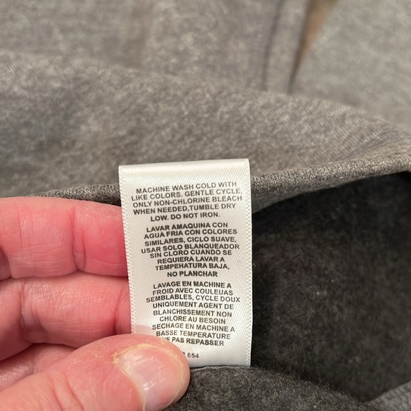 Eddie Bauer Men's Charcoal 1/4 Zip Pullover/NWT/S - Picture 10 of 11